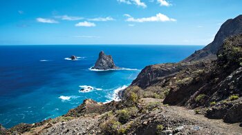 die Finca Las Palmas und die Roques de Anaga