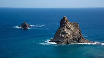 die Roques de Anaga während der Wanderung