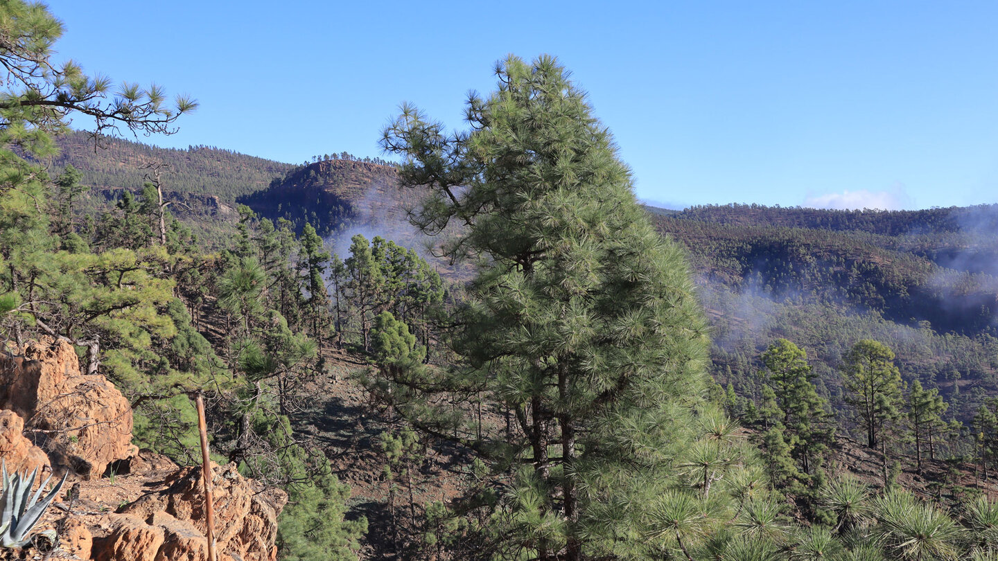 wunderbare Ausblicke auf der Wanderung durch die Gebirgslandschaft der Corona Forestal Ausblicke auf der Wanderung durch die Gebirgslandschaft der Corona Forestal