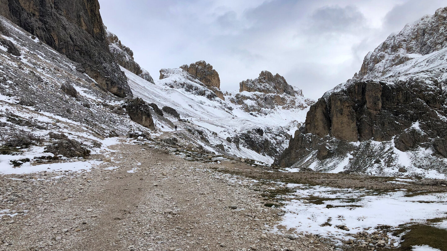 der Weg zum Grasleitenpass Weg zum Grasleitenpass