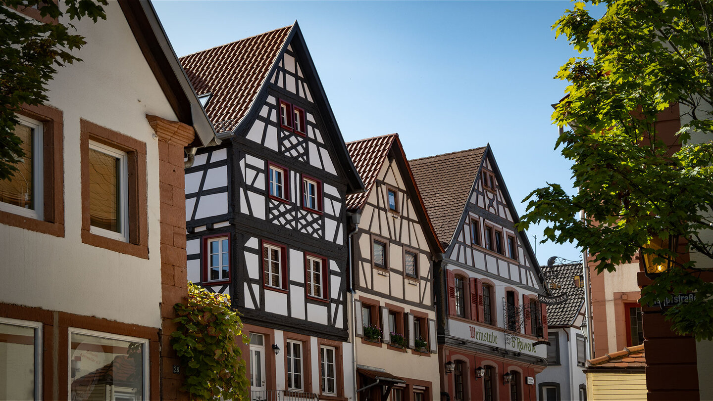 Fachwerkhäuser in Annweiler am Trifels