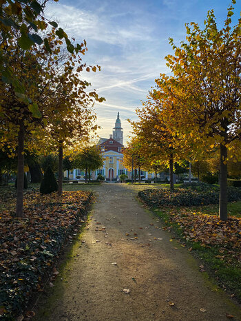 Friederikenschlösschen im Park