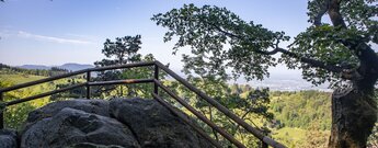 Panorama vom Palmfelsen am Felsenweg Ottenhöfen