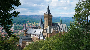 Schloss Wernigerode wirkt wie das Neuschwanstein des Nordens