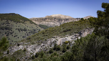 Aussicht auf den Cerro de la Chapa