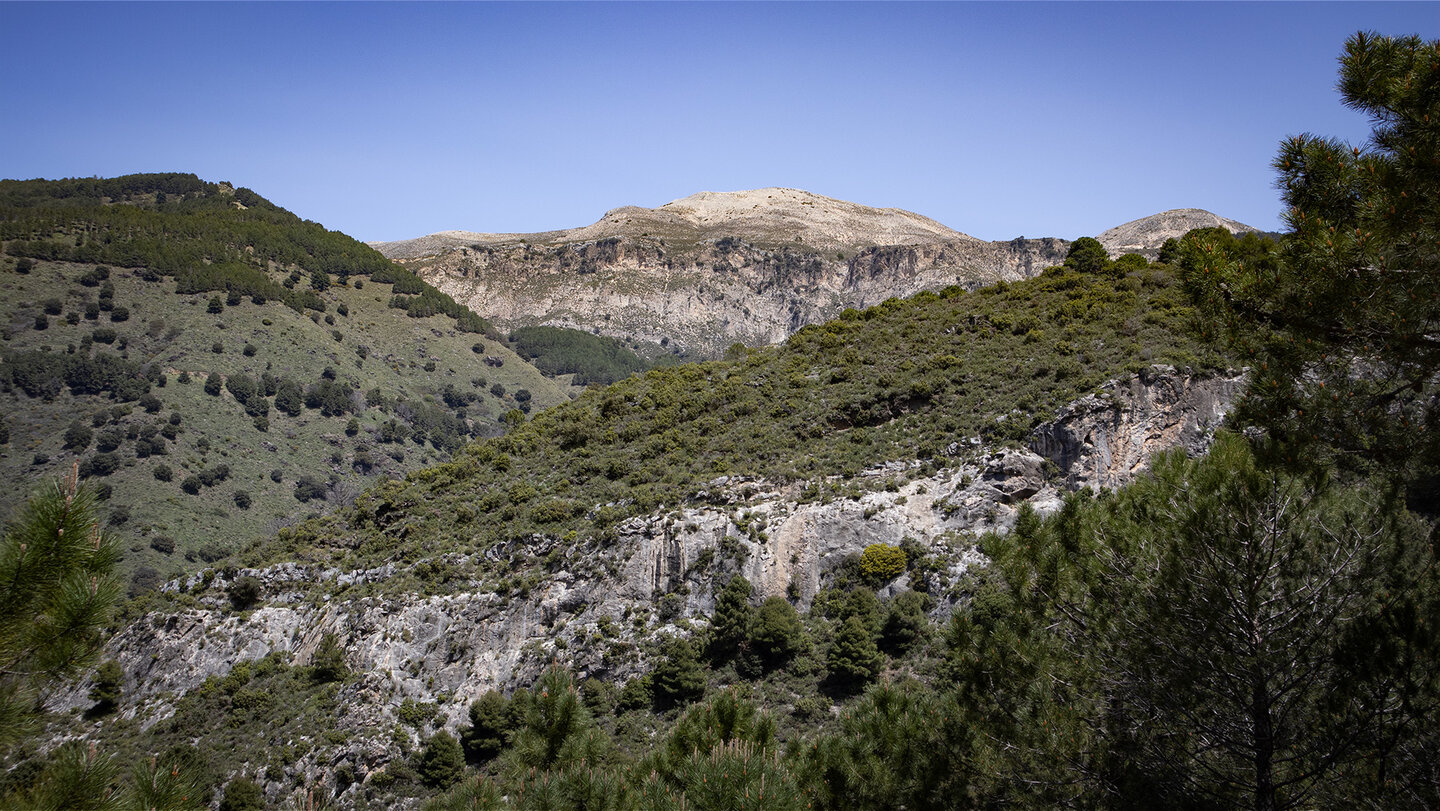 Aussicht auf den Cerro de la Chapa Aussicht auf den Cerro de la Chapa