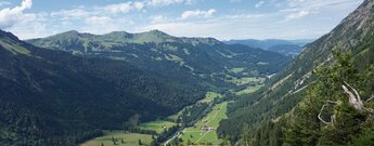 weiter Blick in das Stillachtal