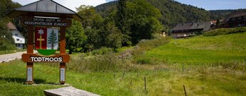 Ortseingang von Todtmoos