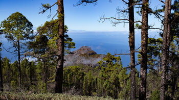 Ausblick vom Wanderweg zum Roque Faneque