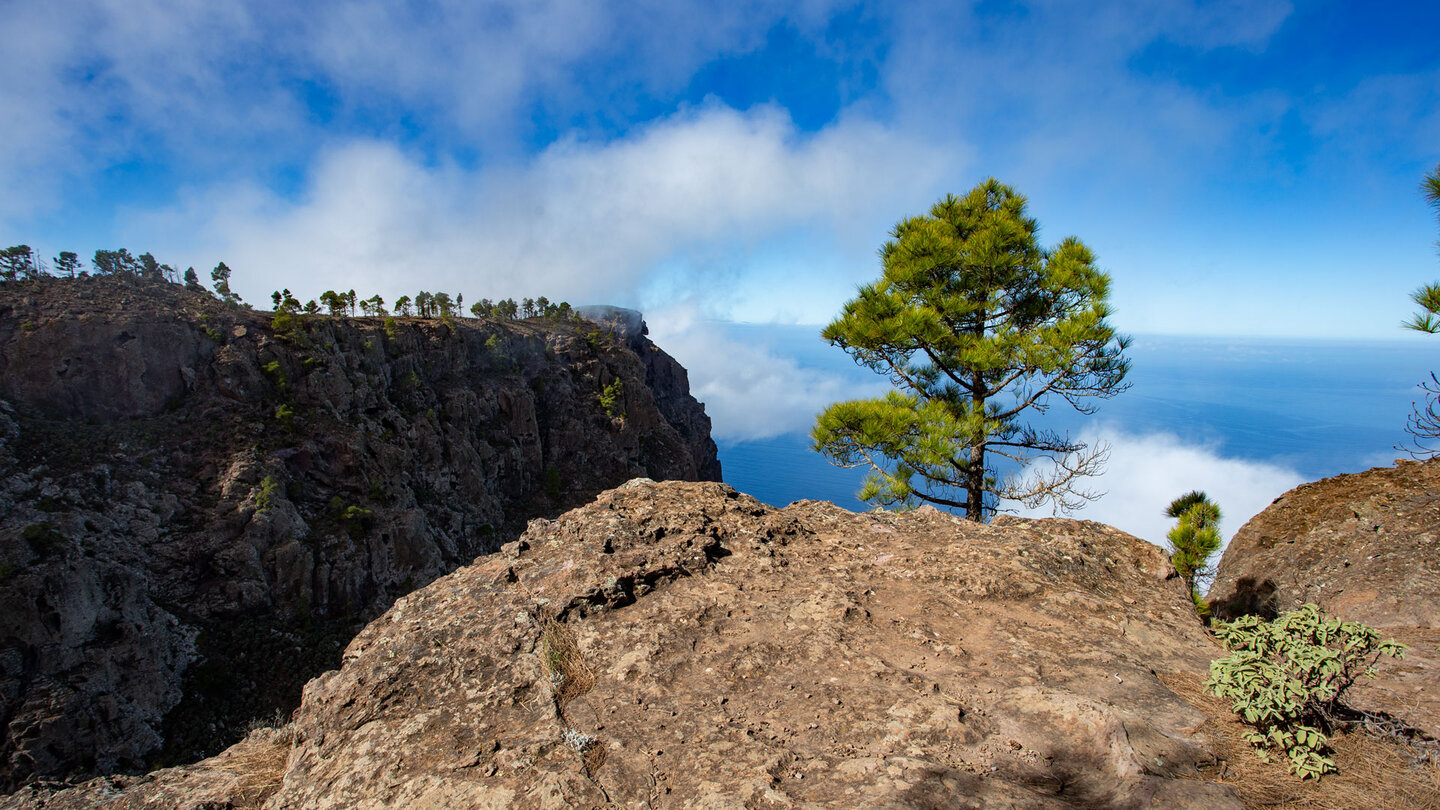 Blick zum Roque de Faneque