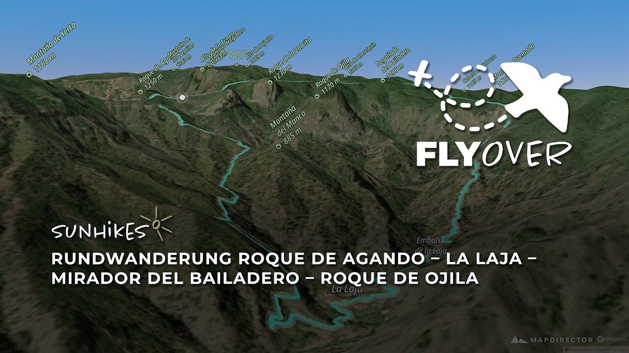 Im Reich der Vulkankegel: 3D-Flyover der spektakulären Rundtour am Roque de Agando