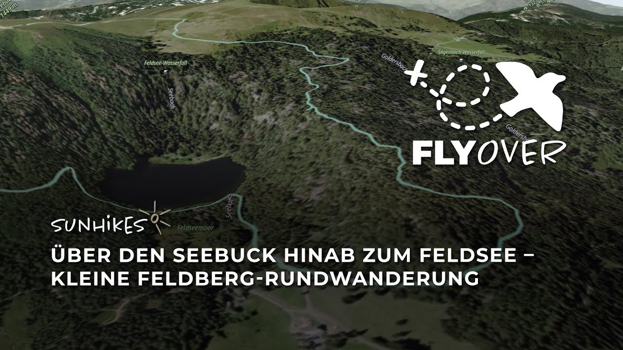 Kleine Feldberg-Rundwanderung über den Seebuck zum Feldsee – Flyover