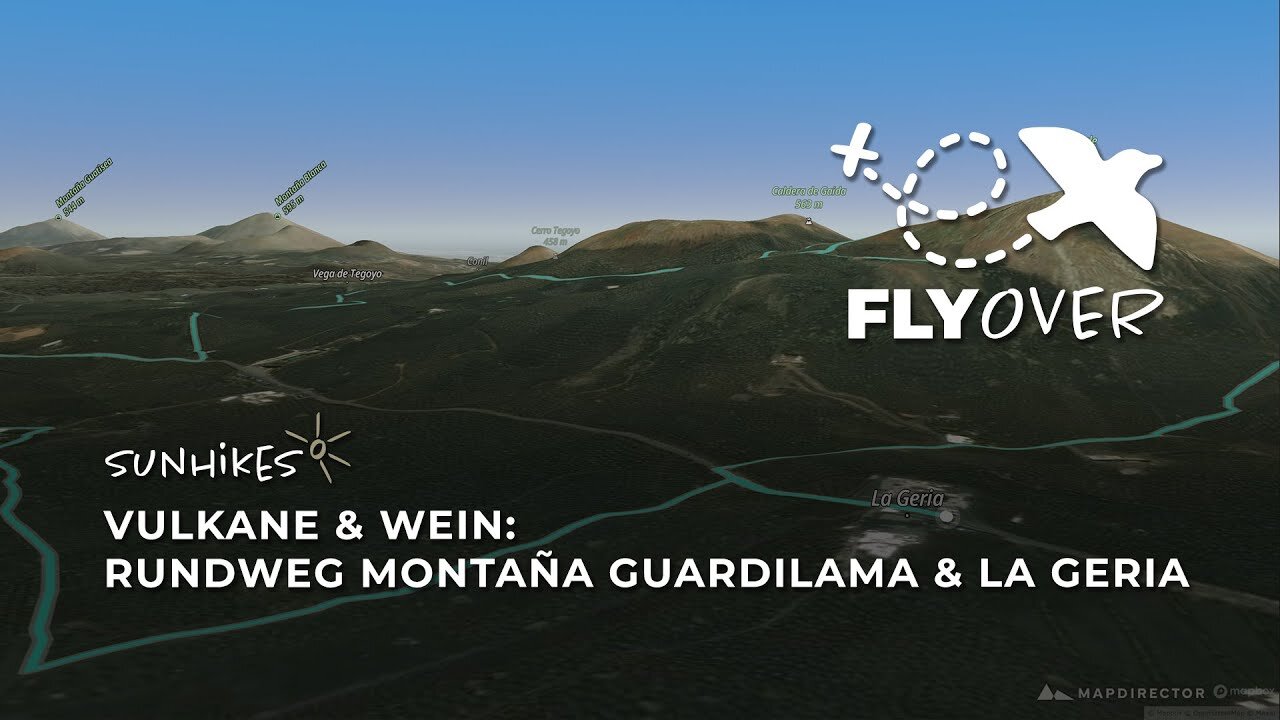 Vulkane & Wein: Montaña Guardilama und Bodega La Geria auf Lanzarote – Flyover