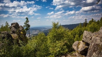 Ausblick von der Hohen Schaar