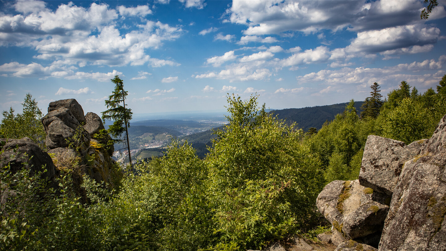 Ausblick von der Hohen Schaar