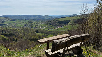Aussicht bei Gersfeld
