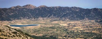 das Omalos-Plateau ist Ausgangspunkt für Wanderungen in den Lefka Ori