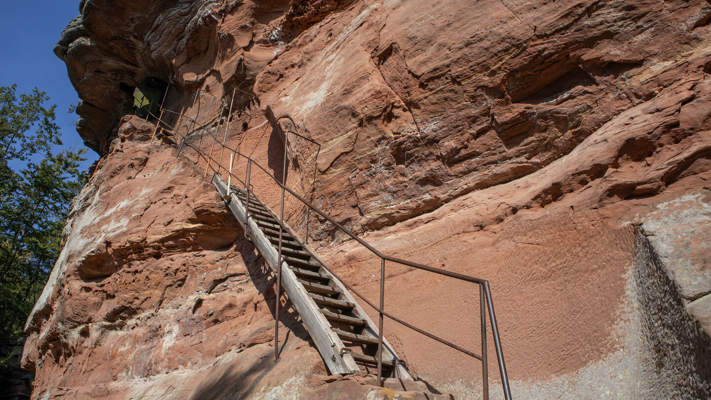 Treppe auf den Zigeunerfels