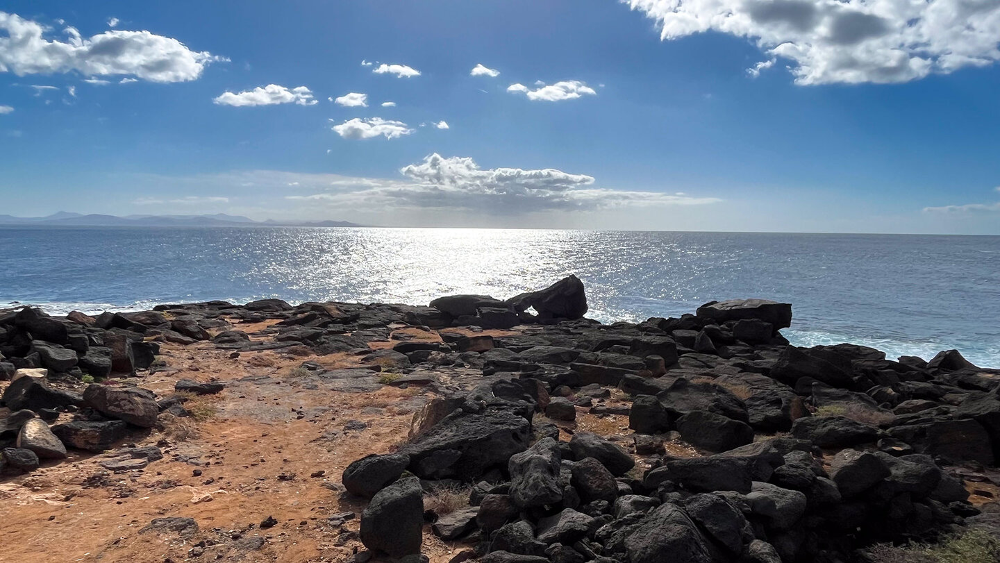 Blick über den Atlantik bis Fuerteventura