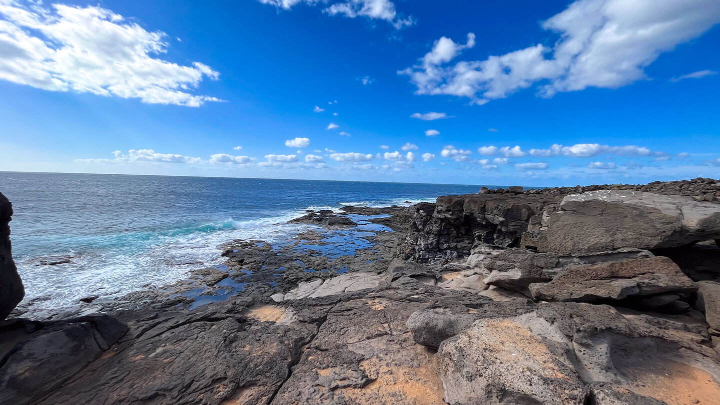 Küstenlandschaft bei den Naturpools Los Charcones auf Lanzarote