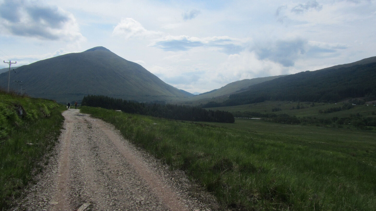West Highland Way auf der alten Militärstraße West Highland Way auf der alten Militärstraße