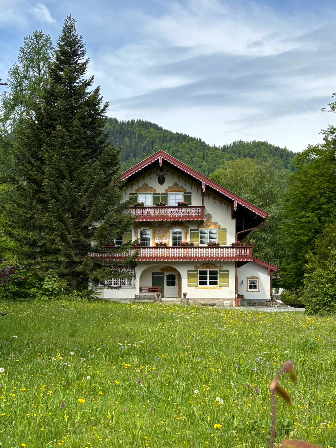 typisches Landhaus bei Neuhaus am Schliersee