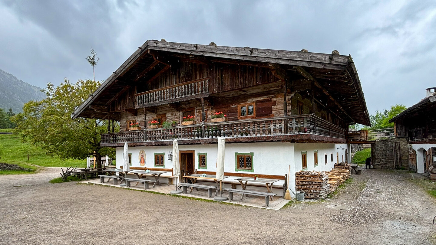 Bauernhaus im Markus Wasmeier Freilichtmuseum