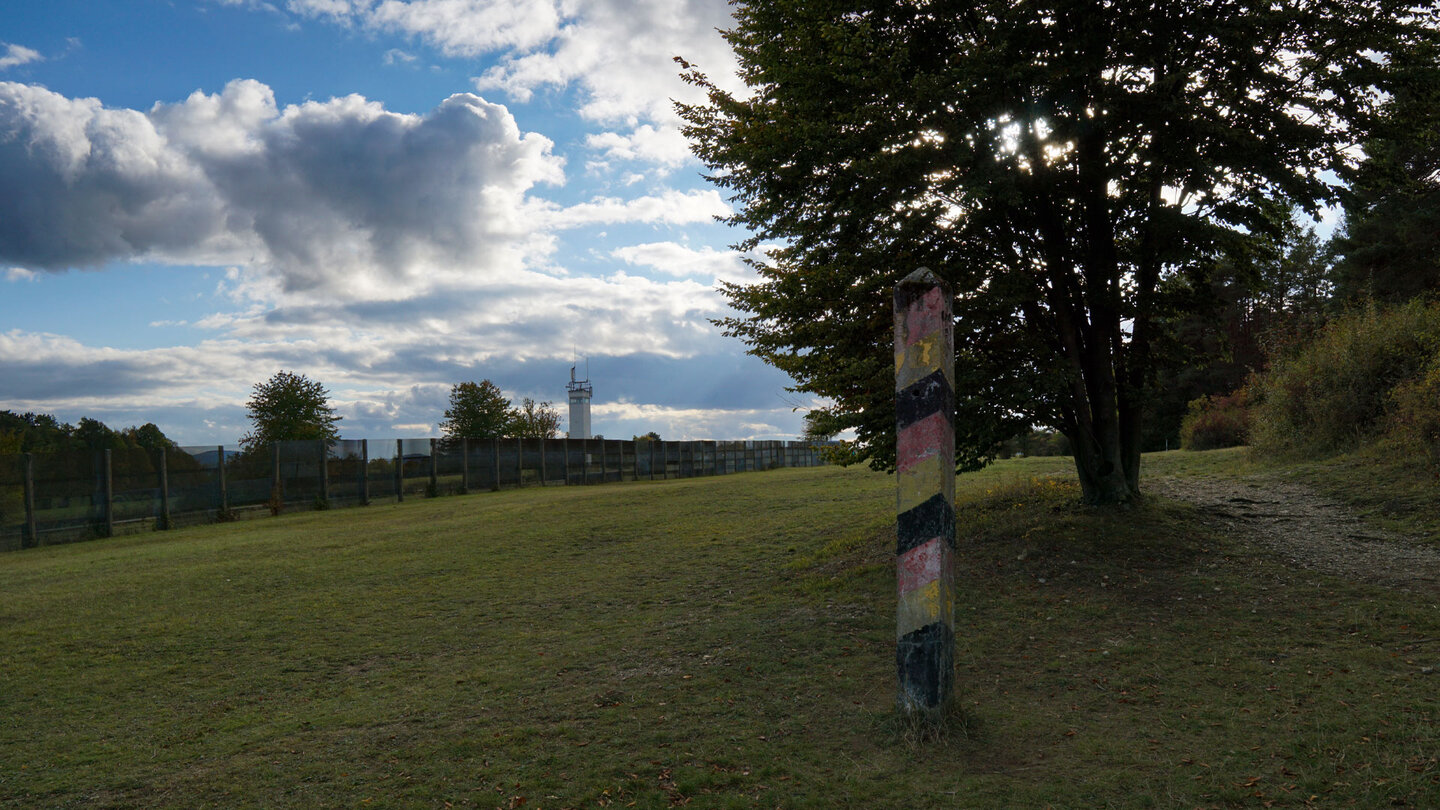 Blick über die ehemaligen Grenzanlagen Blick über die ehemaligen Grenzanlagen