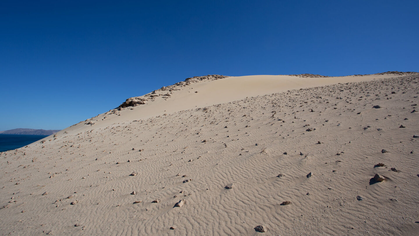 Wanderweg durch die Sanddünen Wanderweg durch die Sanddünen