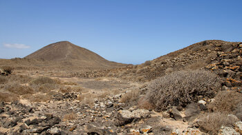 Blick auf den Vulkan La Caldera