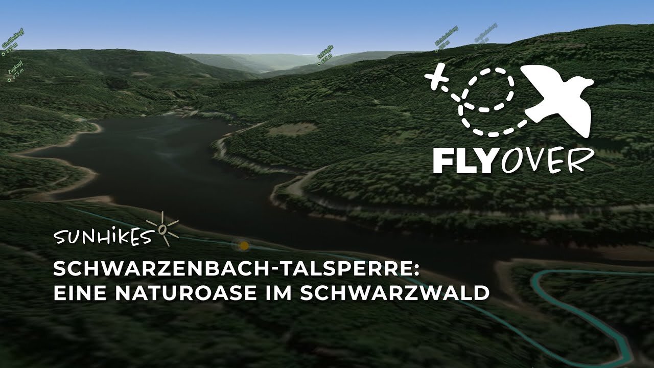 Schwarzenbach-Talsperre: Eine Naturoase im Schwarzwald – Flyover