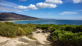 die Bucht von Valdevaqueros