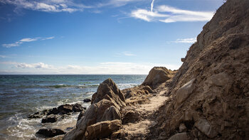 Küstenpfad entlang des Atlantik bei Punta Paloma