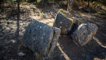 Römische Säulen bei Paloma Bajo