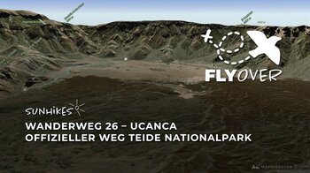 Teide-Highlight: Wanderweg 26 Ucanca-Ebene im 3D-Flyover! (Einfach & spektakulär)