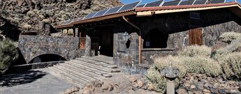 das Besucherzentrum El Portillo im Teide Nationalpark auf Teneriffa