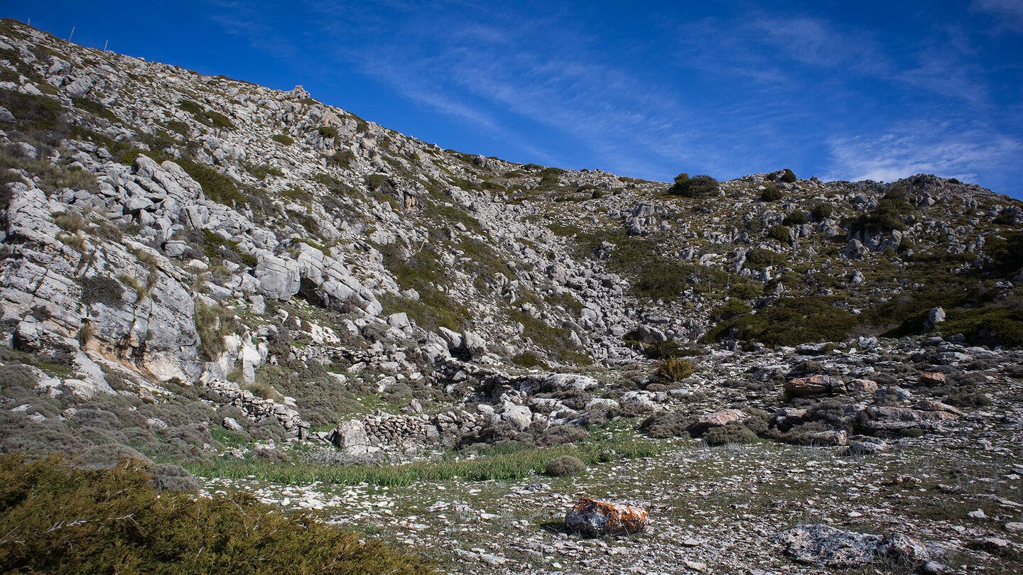 Wandern im Barranco de Buey am Pico Mágina Wandern im Barranco de Buey am Pico Mágina