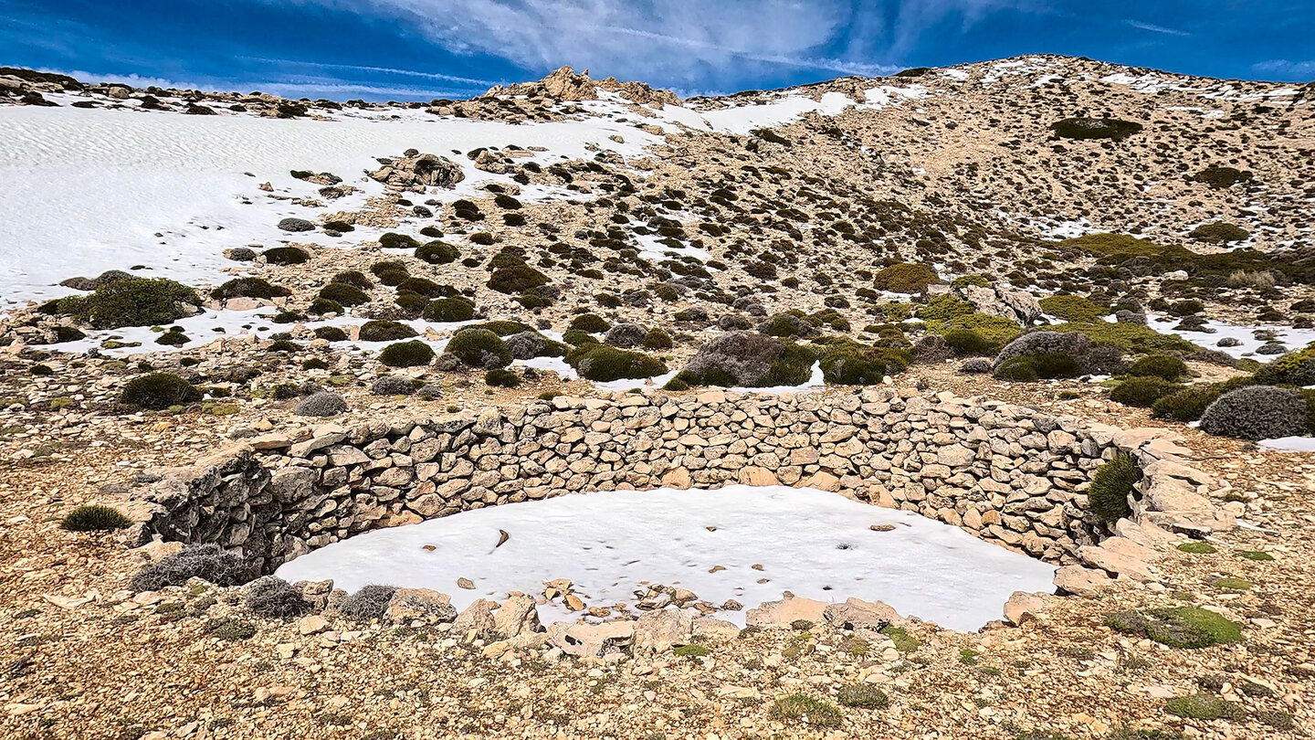 Pozo de Nieve ein Relikt aus der Vergangenheit Pozo de Nieve ein Relikt aus der Vergangenheit