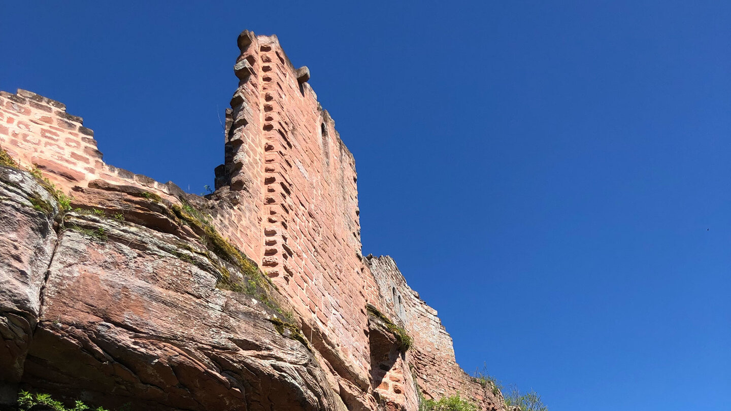 Ruine der Burg Schoeneck