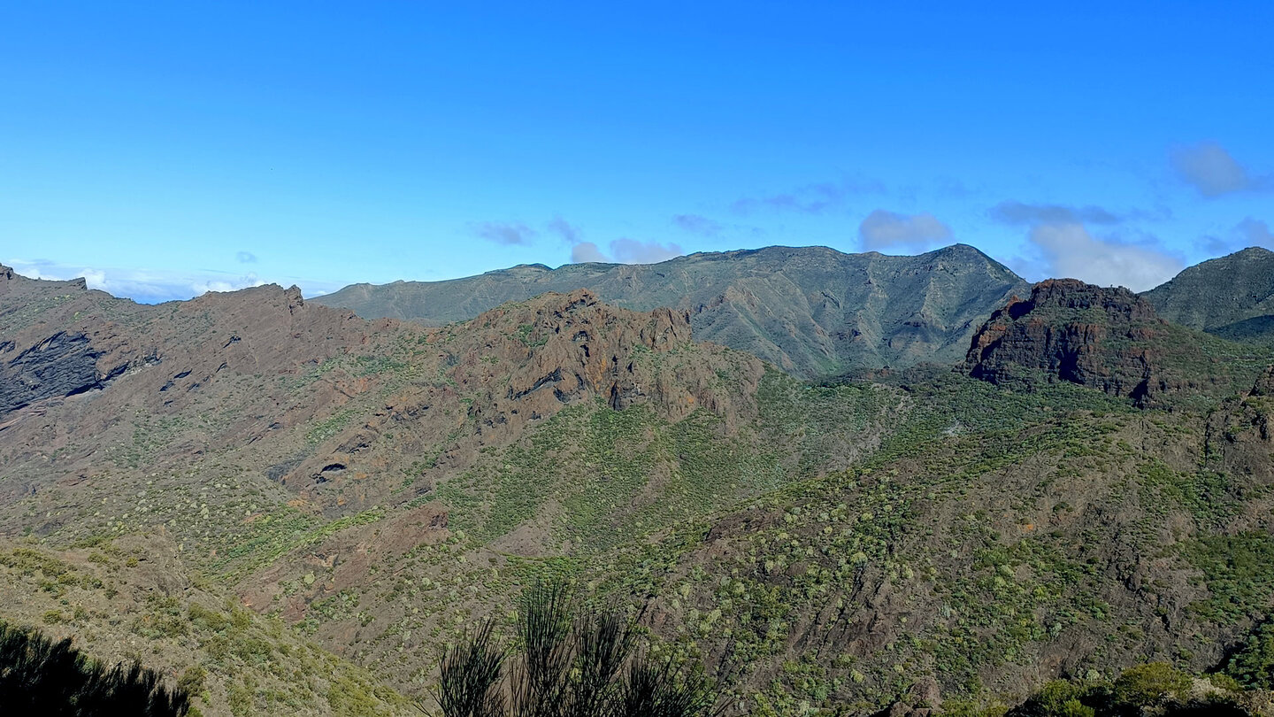 Ausblick übers Teno-Gebirge