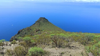 die Felskuppe Morro de la Galera im Teno