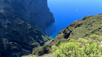 Ausblick in die Schlucht zur Playa de Masca