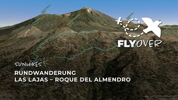 Flyover Video Teneriffa: Gipfelabenteuer am Roque del Almendro – Die steile Kraterrand-Runde