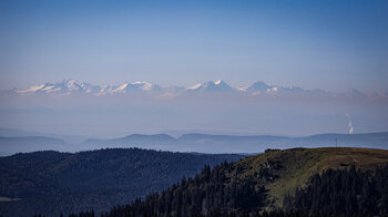 Alpenpanorama vom Feldberg
