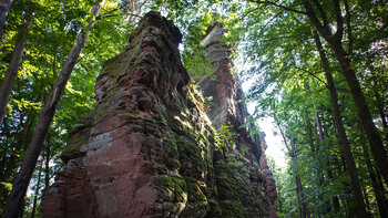 die Fladensteine im Wasgau