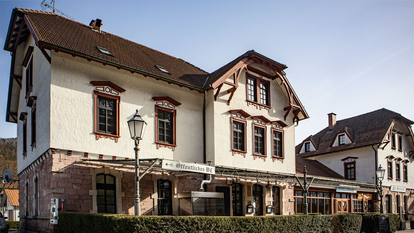 der Bahnhof in Bad Herrenalb