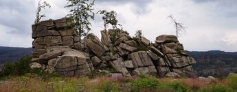 Mäuseklippen bei Schierke im Naturpark Harz