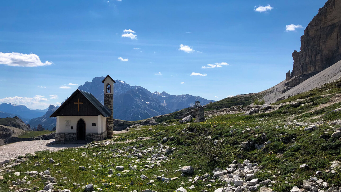 kleine Kapelle an der Basis der Südwände