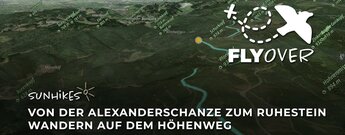 Wandern auf dem Höhenweg - von der Alexanderschanze zum Ruhestein – Flyover