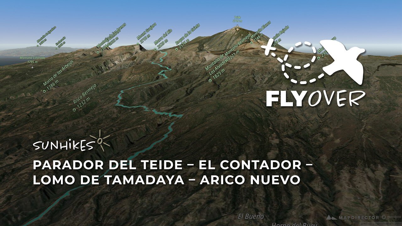 Vom Vulkan zum Ozean: Gigantischer Abstieg durch Teneriffas wilden Süden im Flyover Video